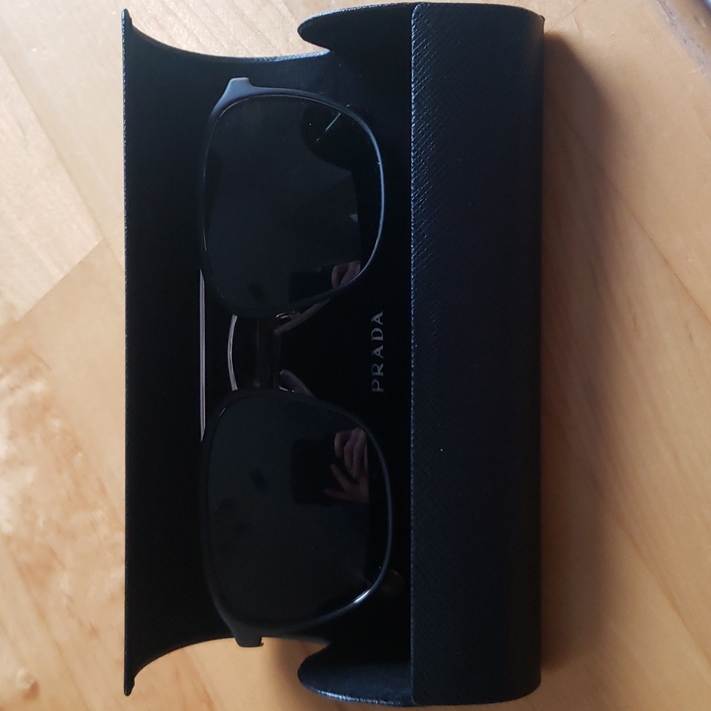 Prada sunglasses Black matte frames with Tortoise sides